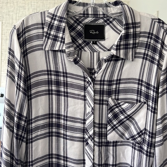Rails flannel button down - Picture 4 of 9